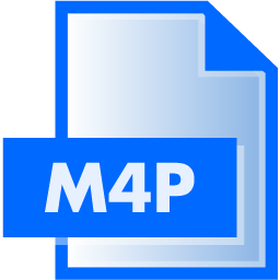 M4P File Extension Icon 256x256 png